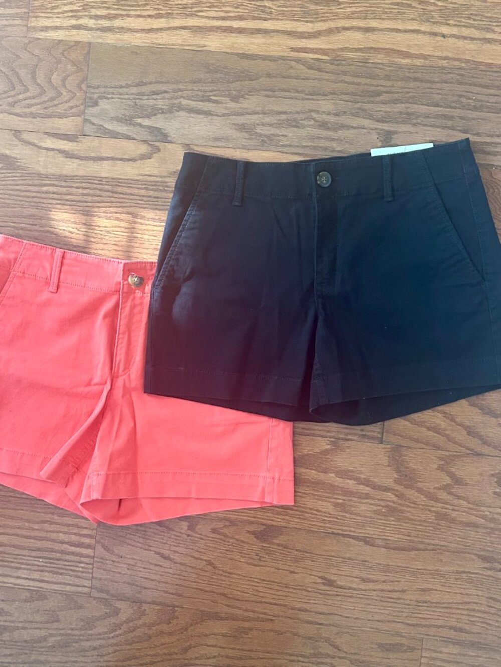 NWT Bundle LOFT Monroe 4” Chino Shorts Women’s Size 2 Two Pair Casual Summer - Picture 15 of 15